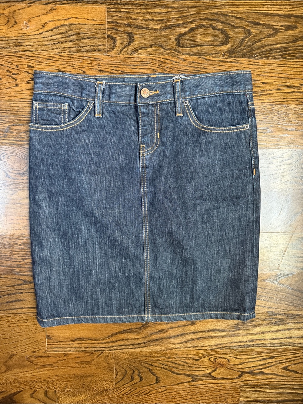 The Gap Jean Mini Skirt Size 4